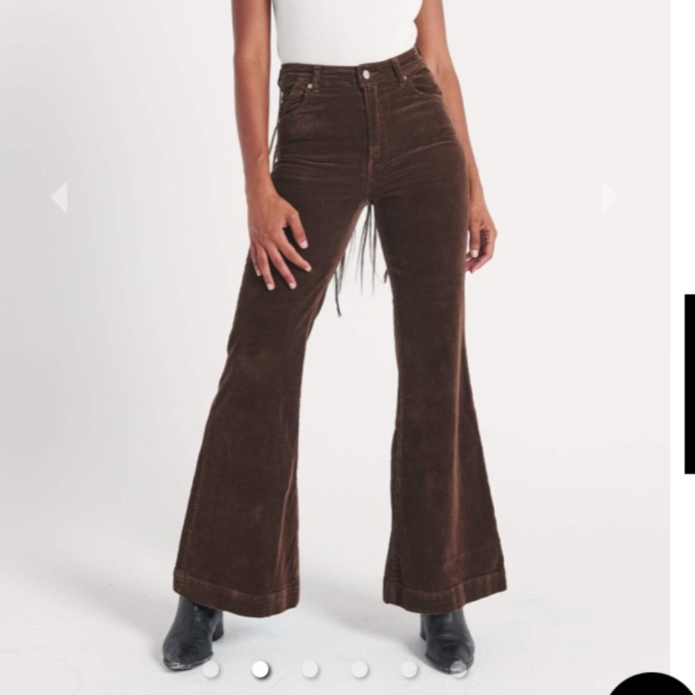 eascoast flare brown cord from rolla’s
